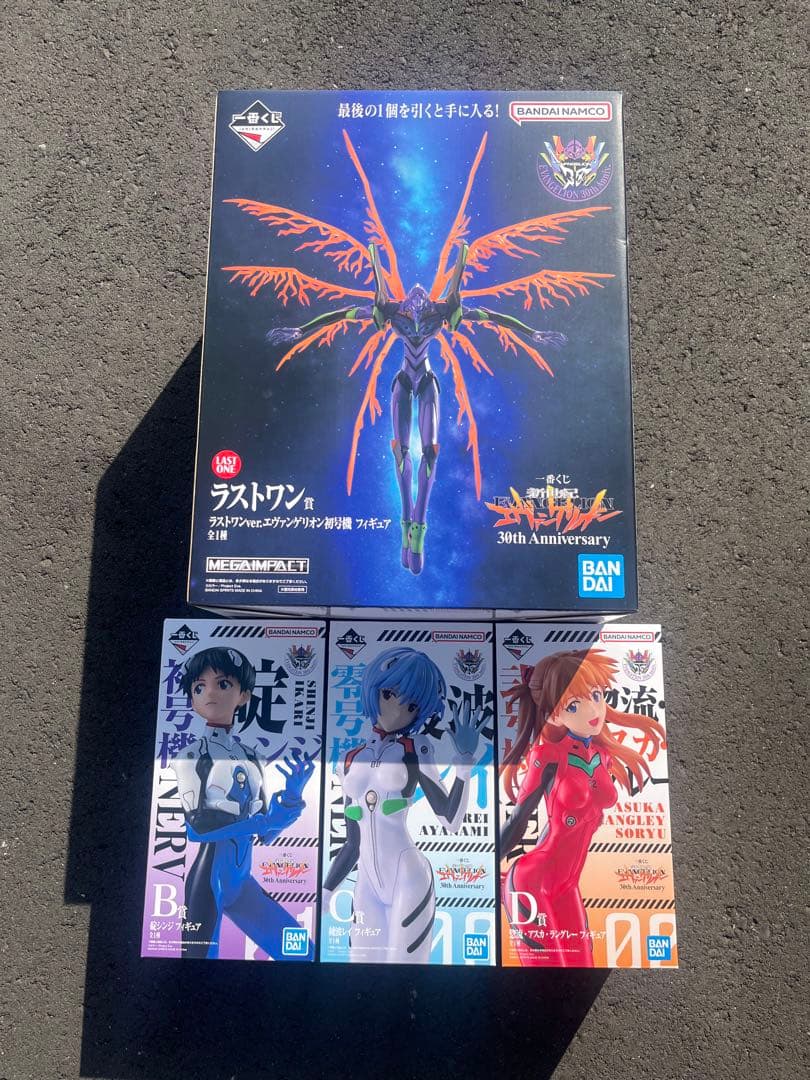 一番くじ 新世紀エヴァンゲリオン 30th B賞 C賞 D賞 ラストワン賞