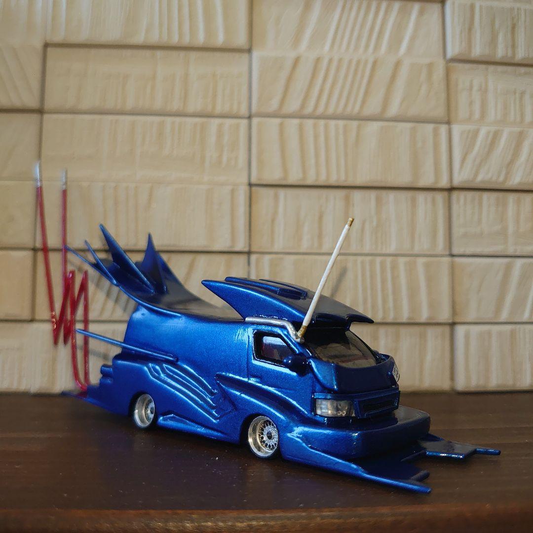 トミカ　改造　ハイエース　バニング　‼️