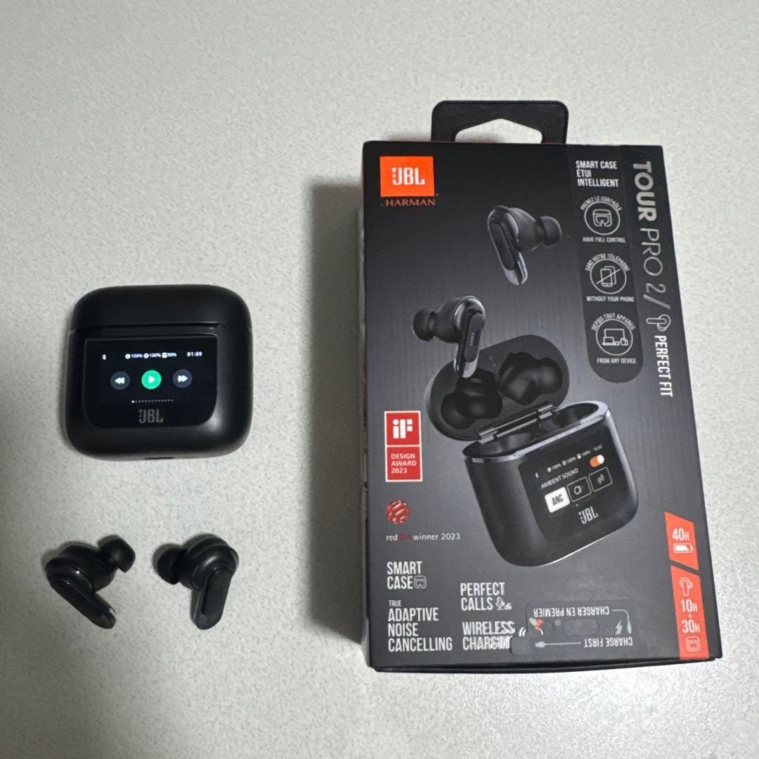 JBL Tour Pro 2 ワイヤレスBluetoothイヤホン