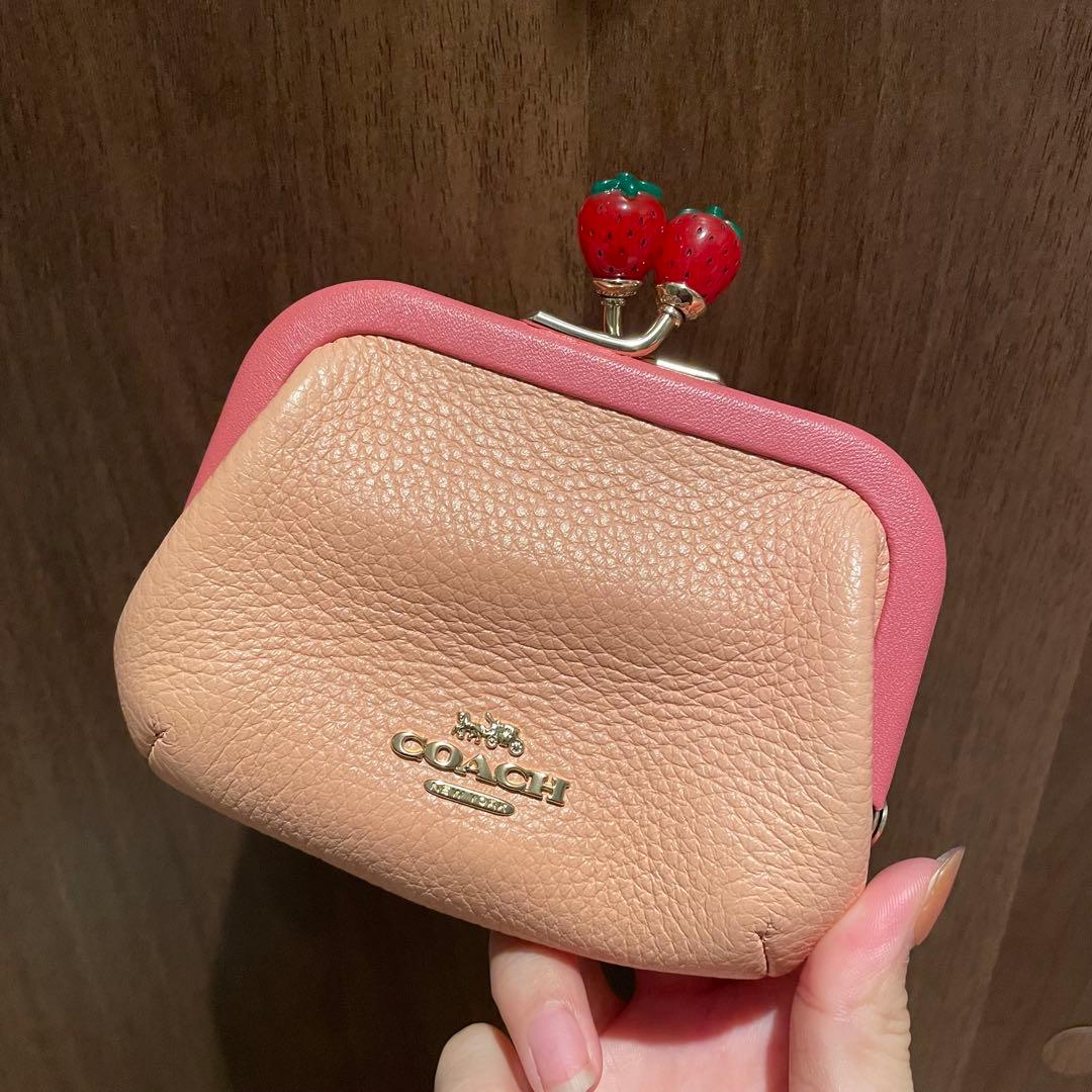 【あたおか】COACH コーチ がま口財布