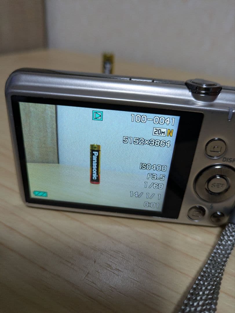 N*o様 CASIO EXILIM EX-ZS35 動作品　本体のみ　バッテリー