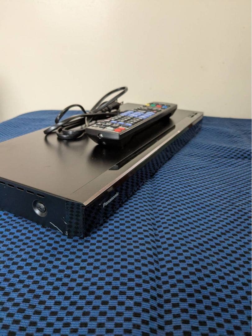 【16】Panasonic ブルーレイレコーダー リモコン付き