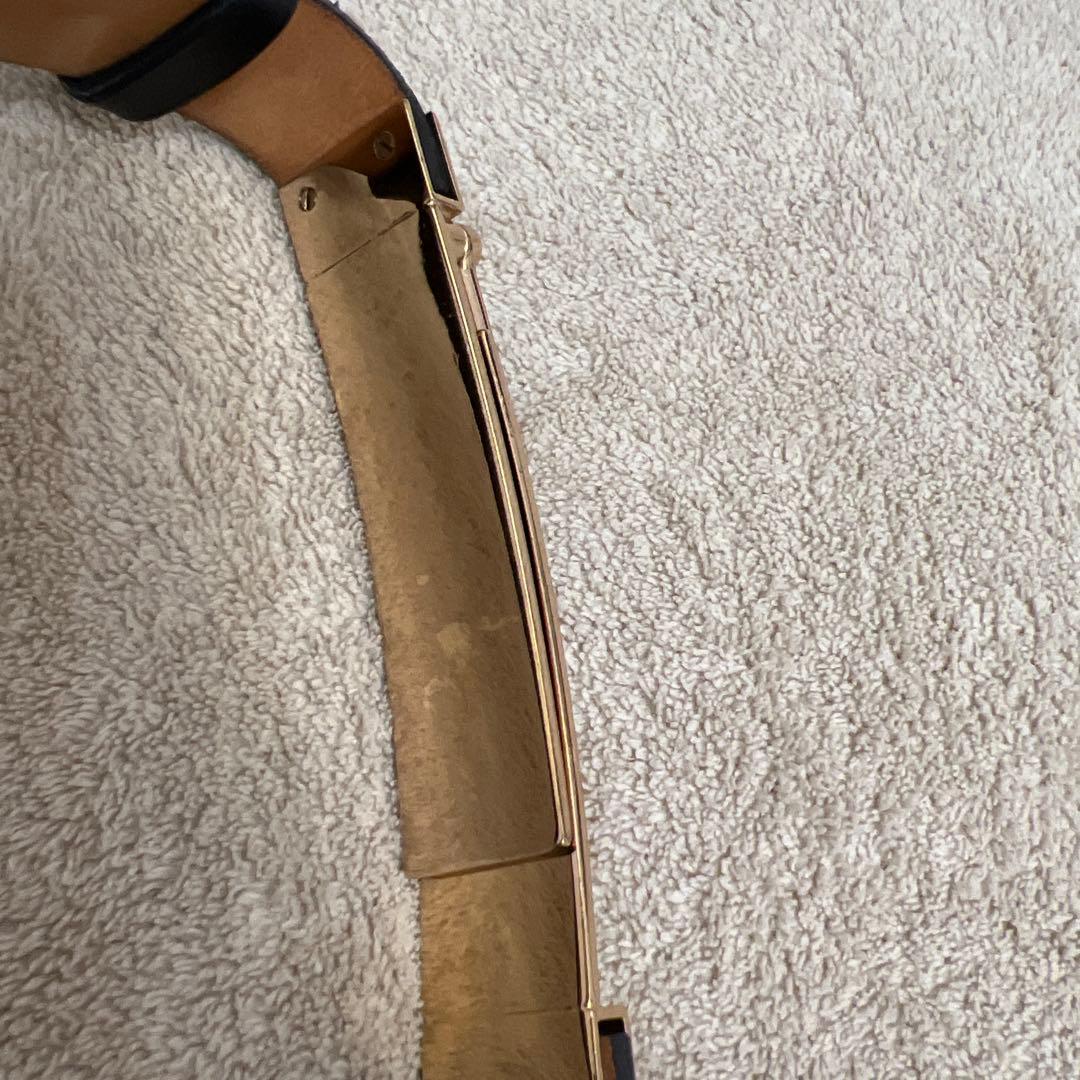 Deuxieme Classe レザーピンバックルベルト/ 牛革