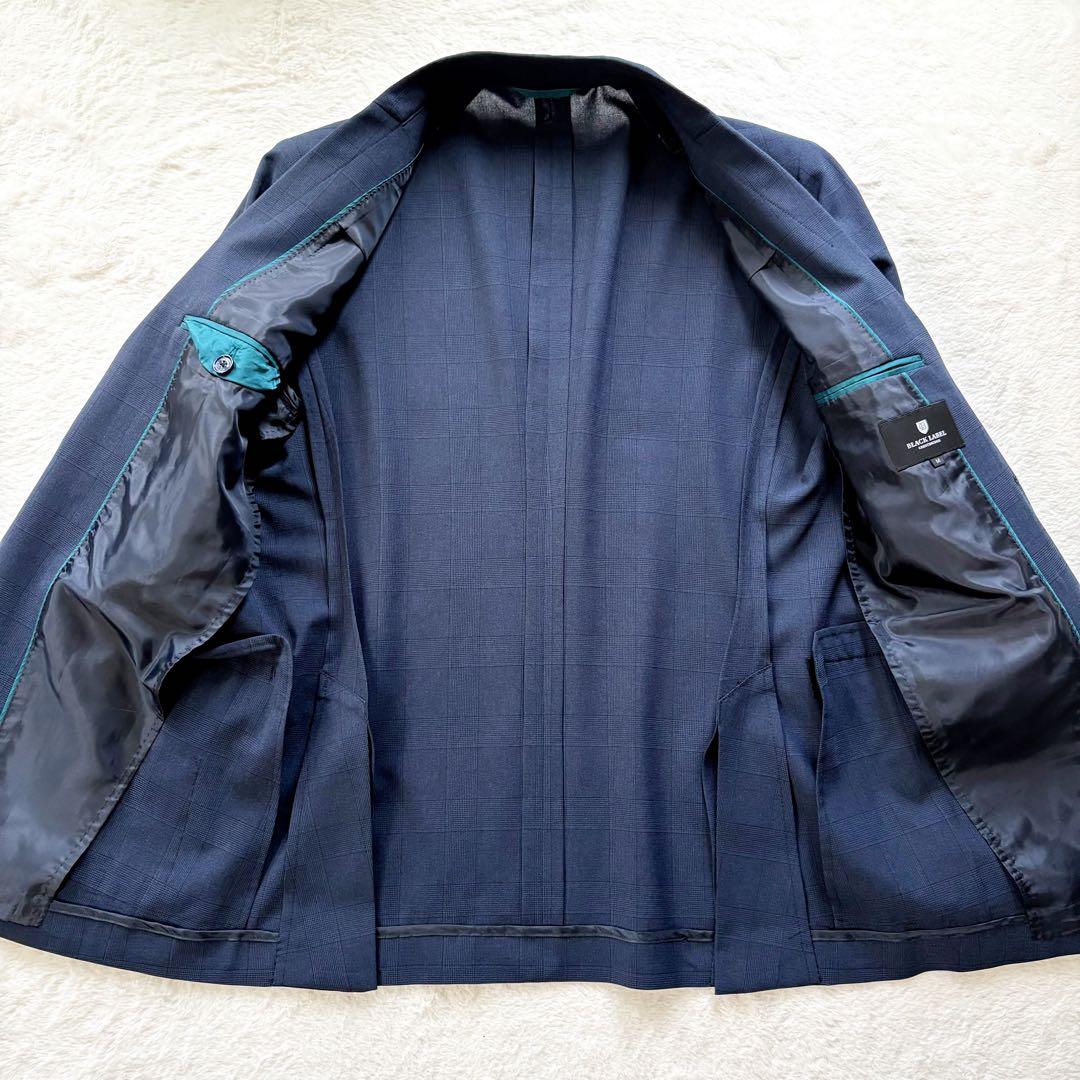美品　ブラックレーベルクレストブリッジ　テーラードジャケット　ネイビー　M
