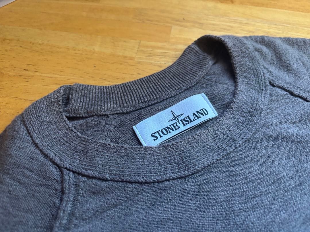 Stone  ストーンアイランド ダークグレー ニット セータ