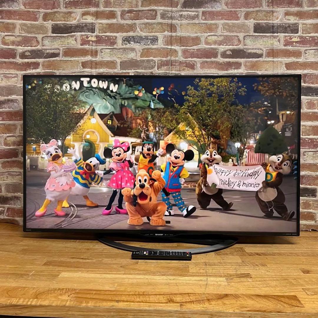 シャープ 50V型 4K 液晶テレビ AQUOS LC-50U45 動画アプリ○