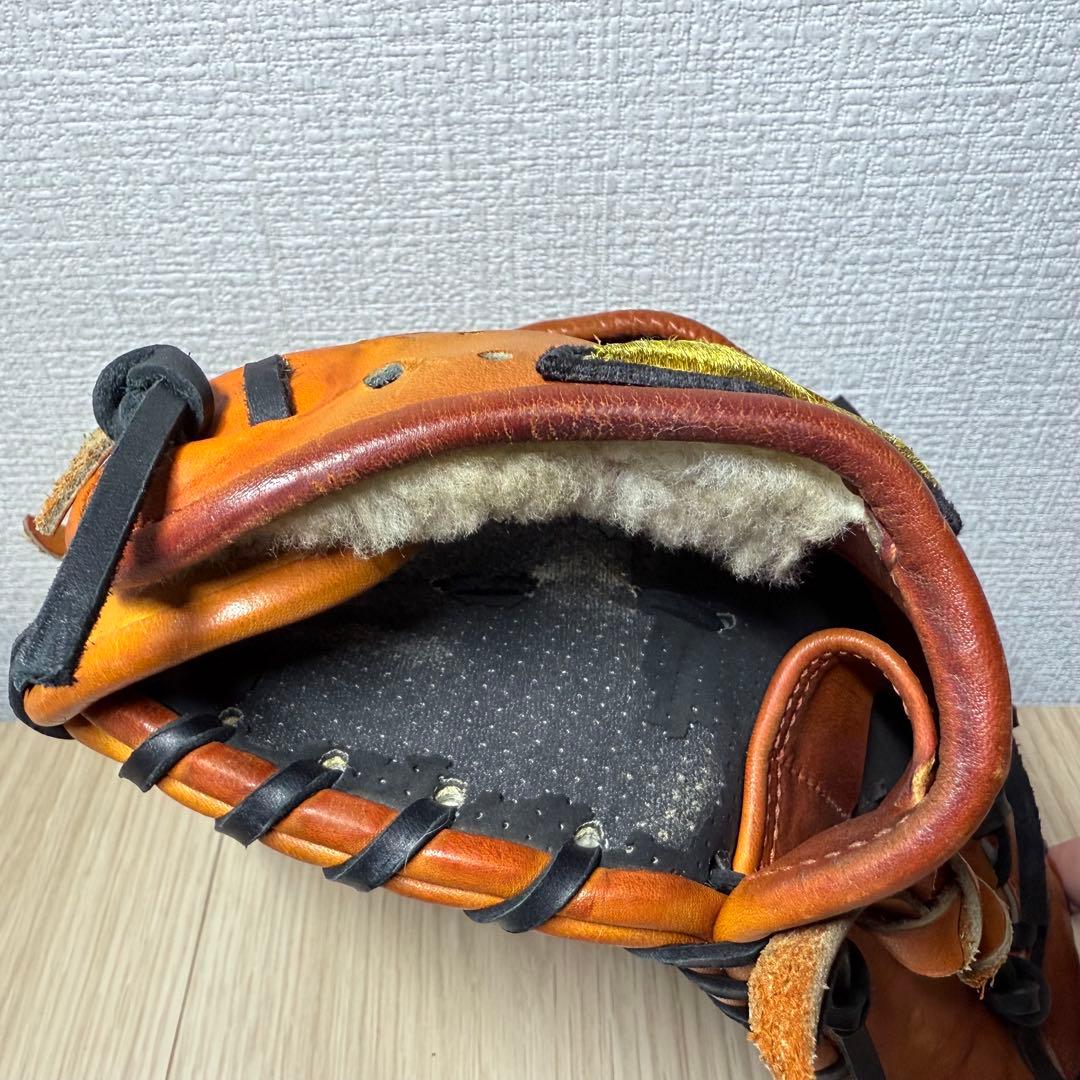 ATOMS 硬式 ファーストミット ジュテルレザー クロス締め