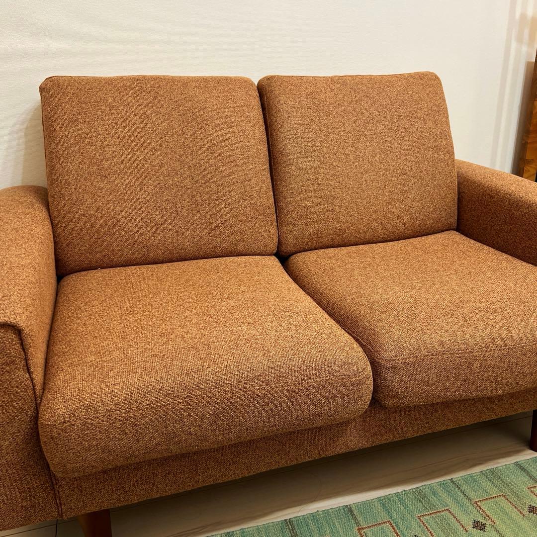 【出品期間11/6 9：00まで】NOCE 2人掛けソファ