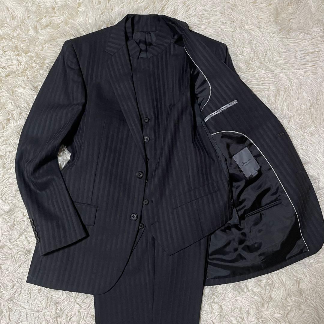 【とふらみんこ】TENORAS 3ピース スーツセットアップ ブラック M