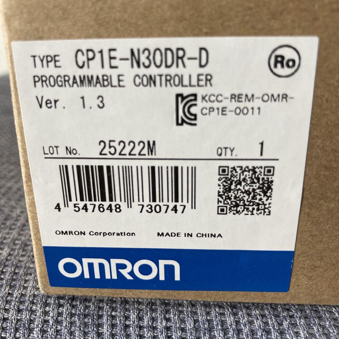 未開封未使用 オムロン OMRON CP1E-N30DR-D CPUユニット