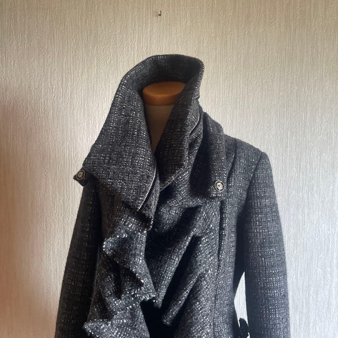 MARITHE + FRANCOIS GIRBAUD フリルテーラードジャケット