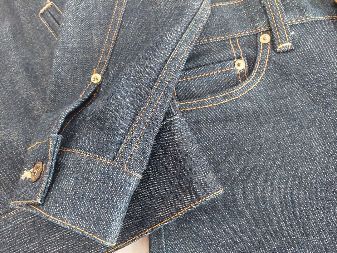 ジャケット・アウター Calee Denim Jacket & JEANS MADE IN JAPAN