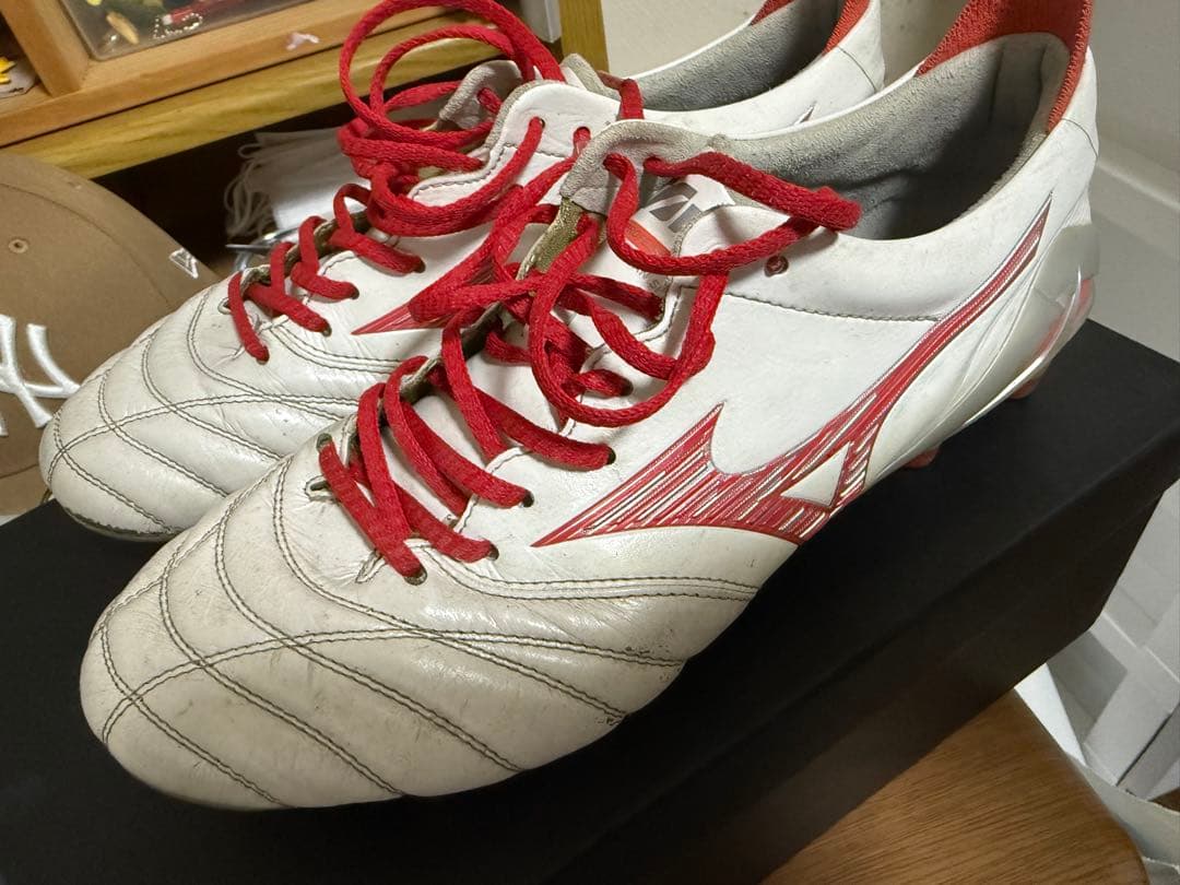 ミズノ モレリアネオ4　26.5cm ホワイト/レッド