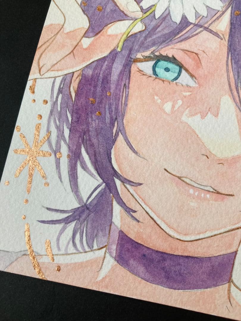 亀*ん様 ☆手描きイラスト☆チェンソーマン☆レゼ☆直筆１点物