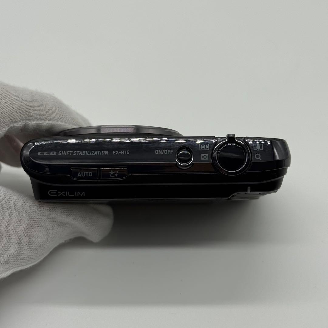 CASIO EXILIM EX-H15 ブラック 動作確認済 チャージャー付き