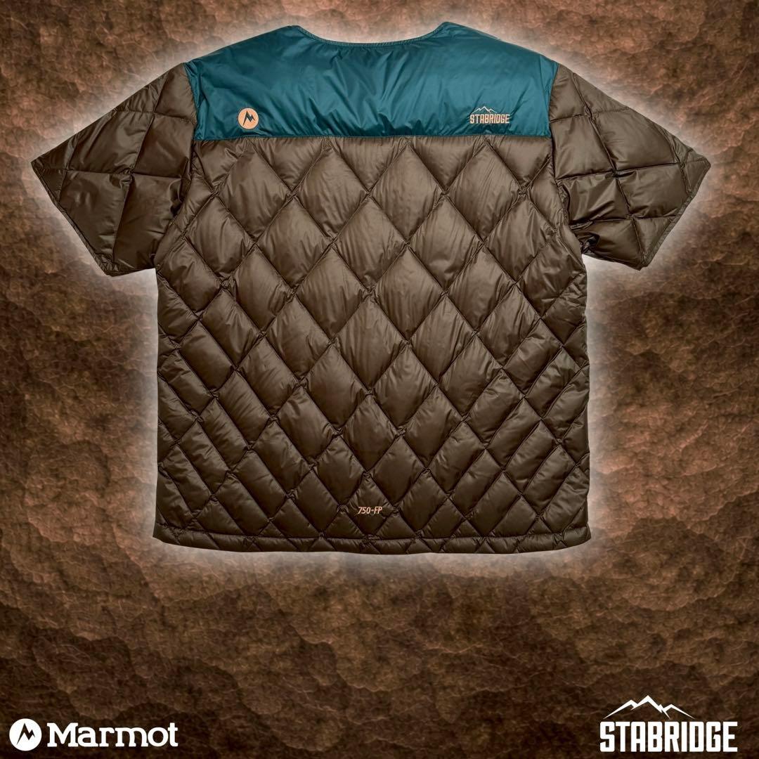 ジャケット・アウター STABRIDGE Marmot DOWN T-SHIRT Stone