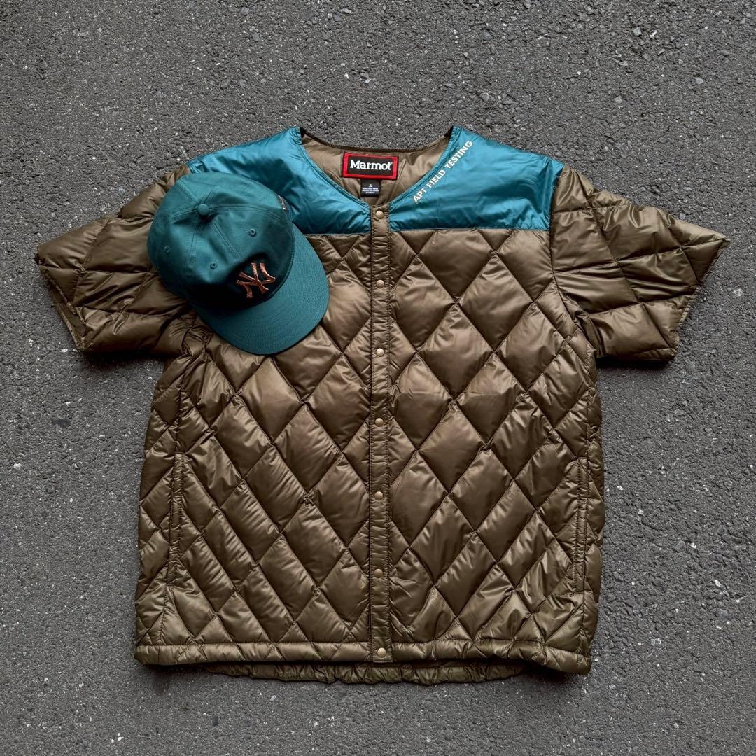 ジャケット・アウター STABRIDGE Marmot DOWN T-SHIRT Stone