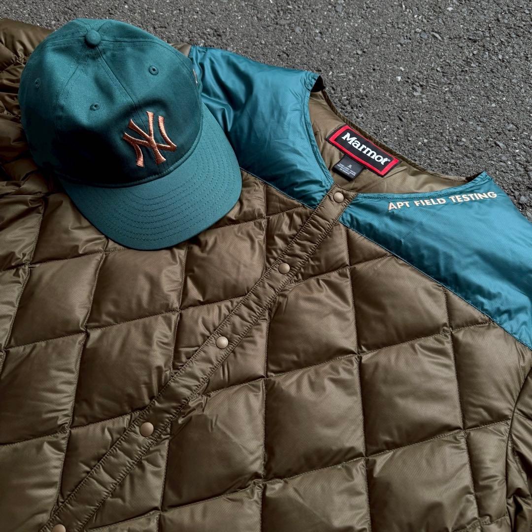 ジャケット・アウター STABRIDGE Marmot DOWN T-SHIRT Stone