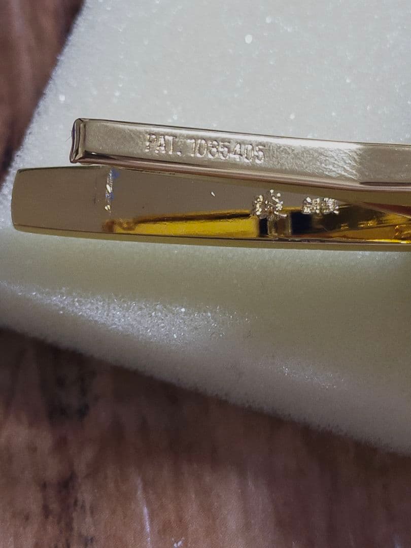 パイロット　漆　蒔絵　 カフスボタンとネクタイピンセット