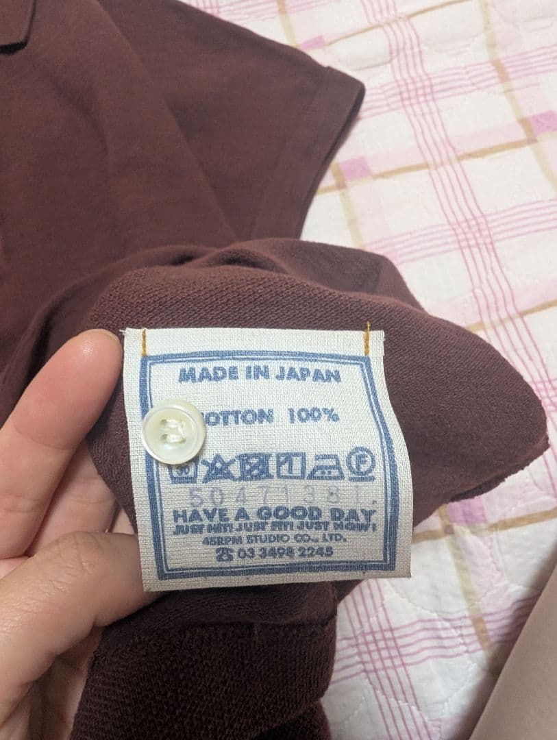 45rpm ポロシャツ