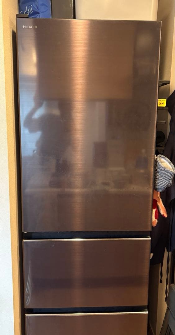 HITACHI RV-V38V S 冷蔵庫 375L 右開き 1月27日〆切