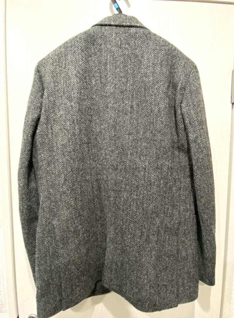 [未使用タグ付] HarrisTweed テーラードジャケット LLサイズ