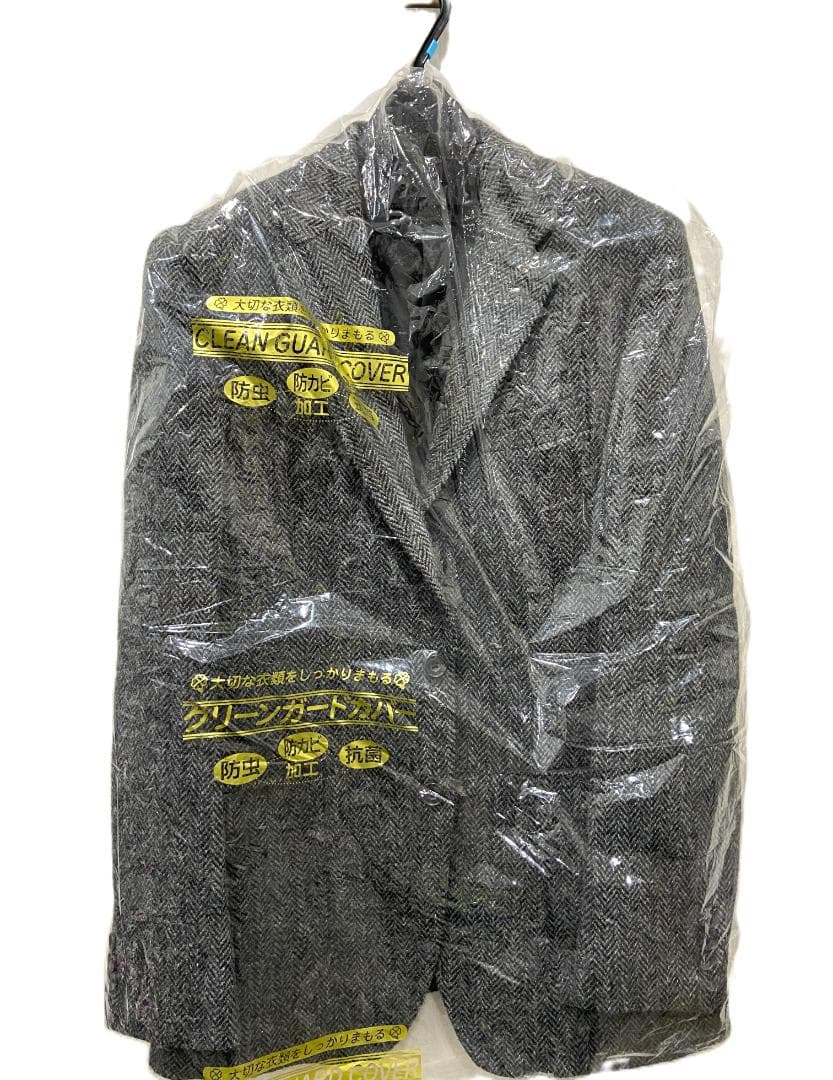 [未使用タグ付] HarrisTweed テーラードジャケット LLサイズ