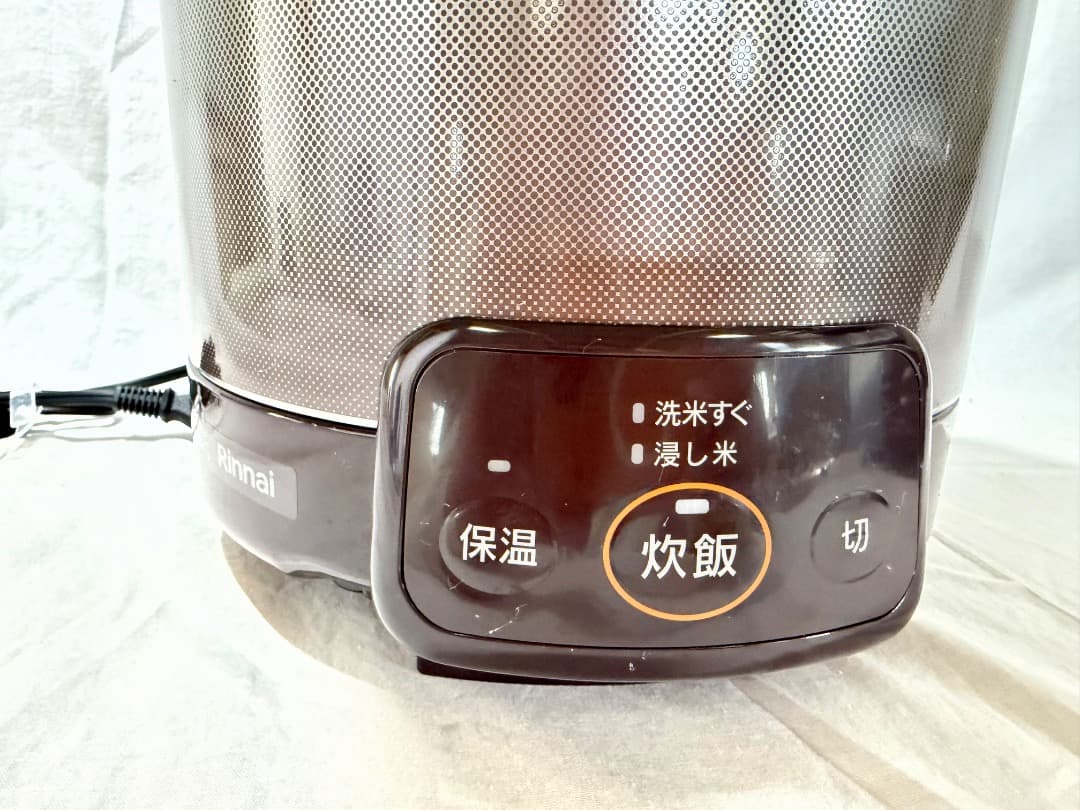 ③リンナイ　ガス炊飯器　RR-050VQ 都市ガス用　2024年製　M3