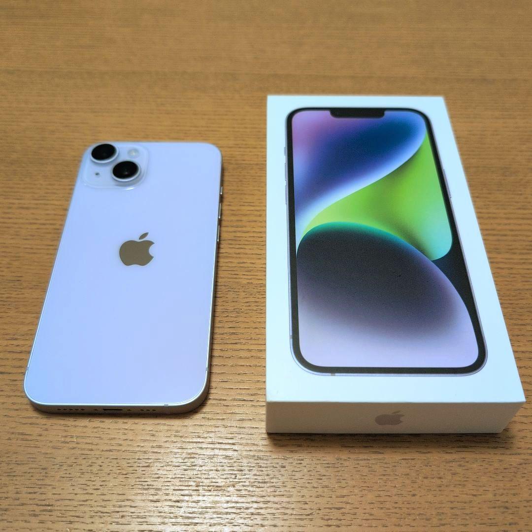 Apple iPhone 14 パープル 本体　128gb
