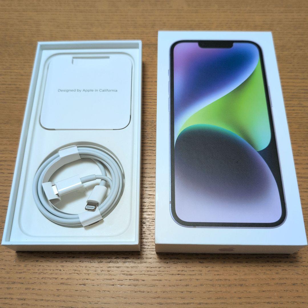 Apple iPhone 14 パープル 本体　128gb