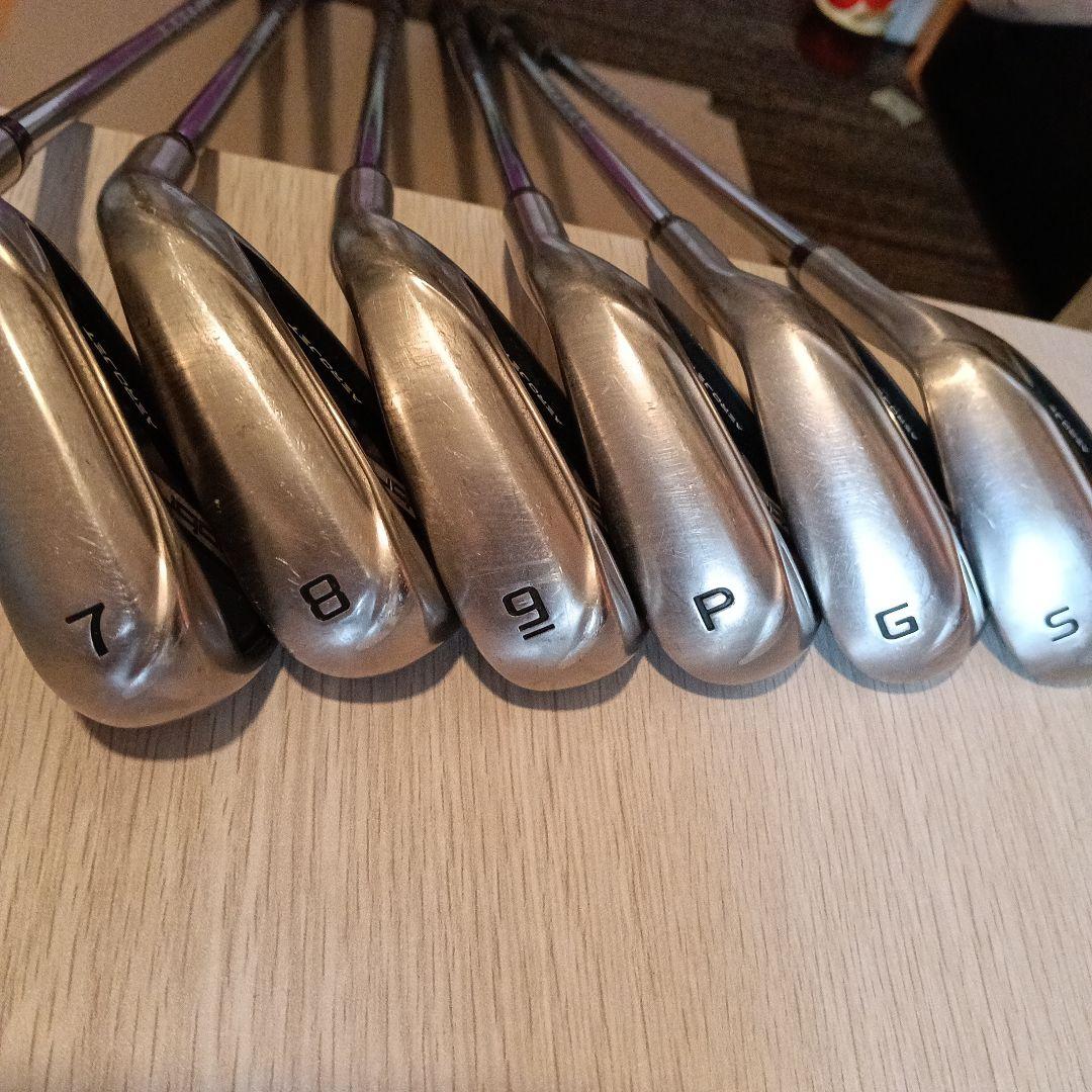 Cobra エアロジェットアイアン６本セット７〜A.S