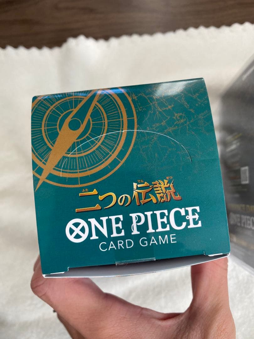 ワンピースBOX 未開封　ロマンスドーン　双璧の覇者　二つの伝説　テープなし