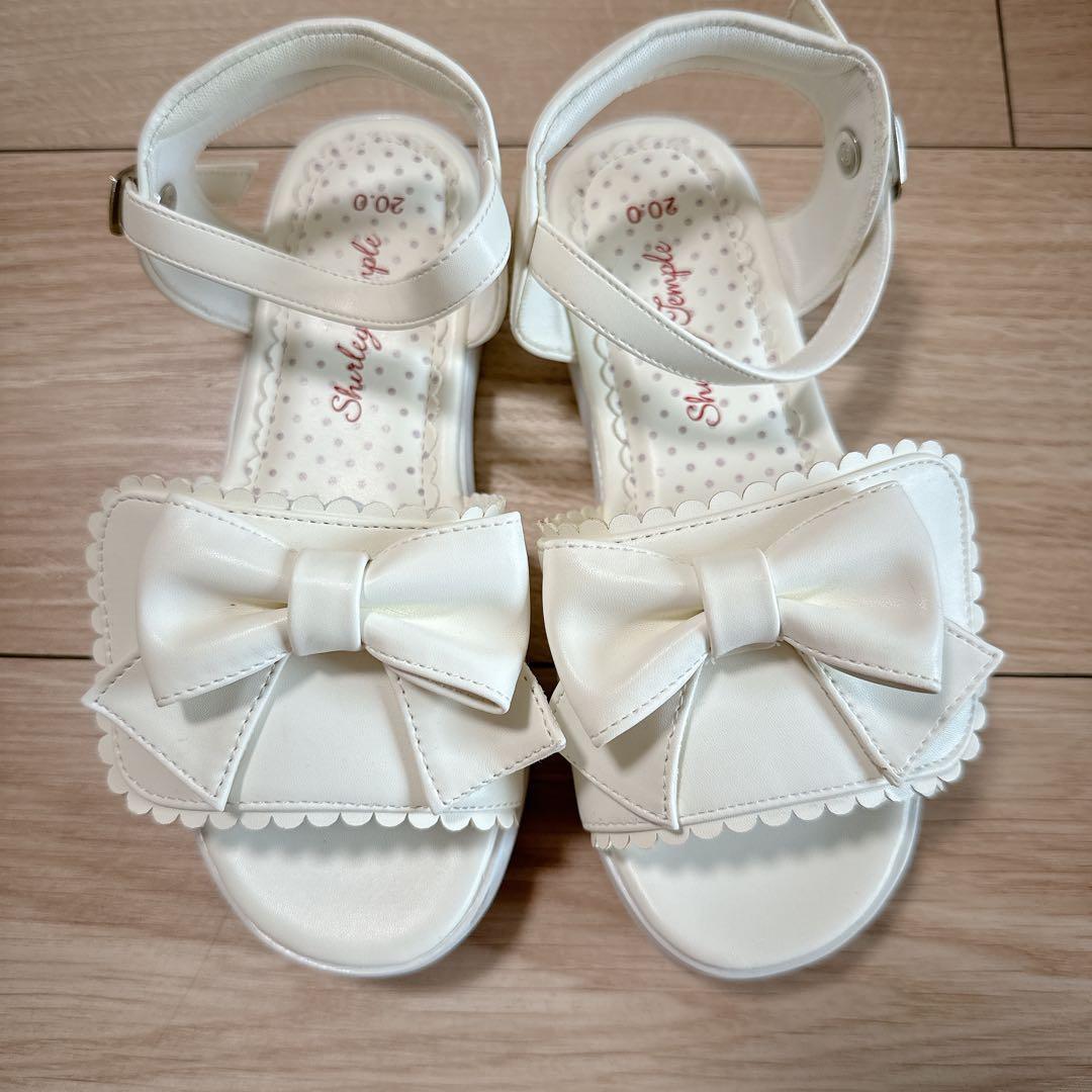 5足20cm シャーリーテンプル　アナスイミニ　サンダル 新品未使用　スニーカー