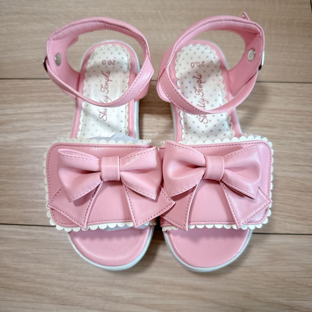 5足20cm シャーリーテンプル　アナスイミニ　サンダル 新品未使用　スニーカー