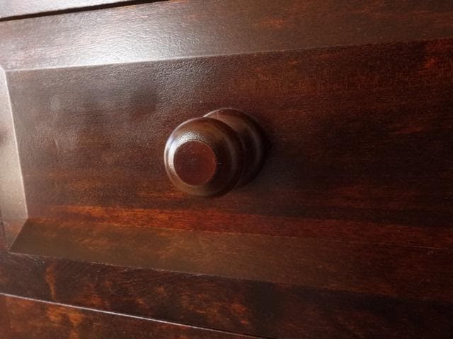 民芸家具　ライティングビューロー　再塗装済　ＵＳＥＤ