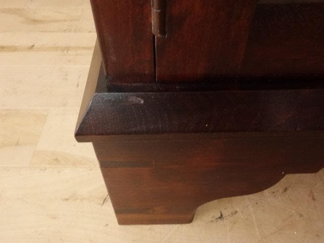 民芸家具　ライティングビューロー　再塗装済　ＵＳＥＤ