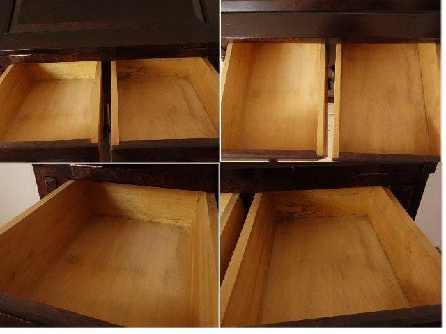 民芸家具　ライティングビューロー　再塗装済　ＵＳＥＤ