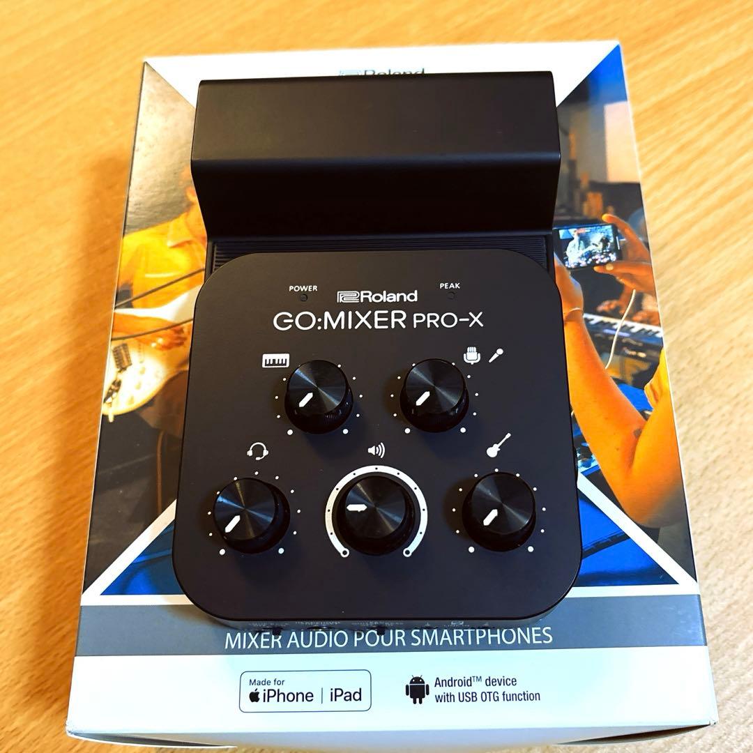【即決OK】Roland GO:MIXER PRO-X オーディオミキサー
