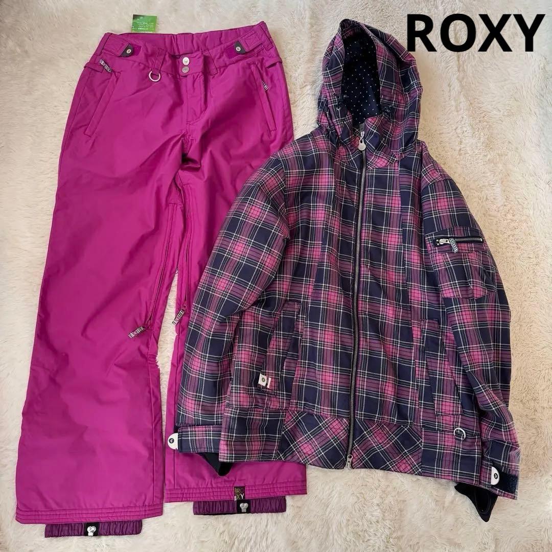 【撥水加工クリーニング済み】ROXY スノーボードウェアセット（女性用）