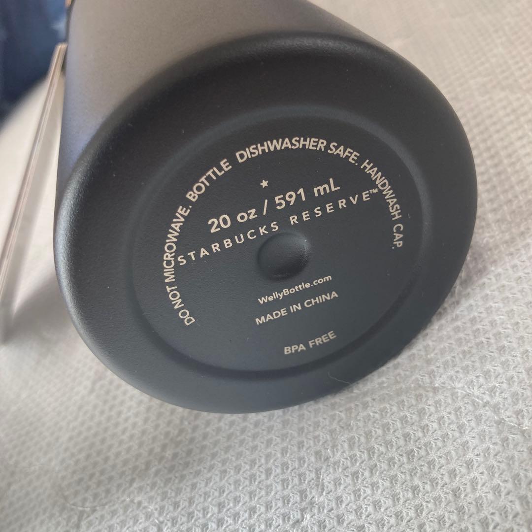 スターバックス　リザーブ シアトル限定 日本未発売 新品 タンブラー　ボトル　黒