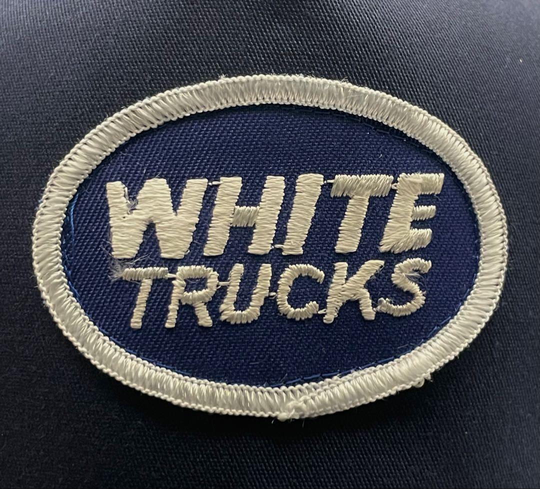 【ビンテージ】トラッカーキャップ　70'sWHITE