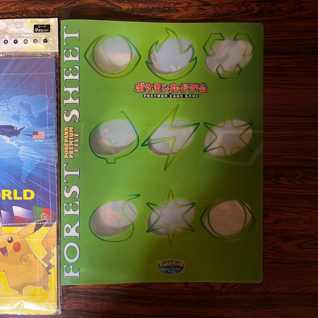 ポケモンカード　ポケパークフォレストシート　ピカチュウワールド　ファイルのみ