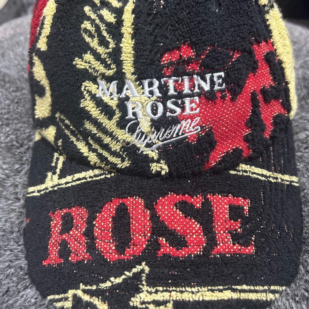 (たんたん)Supreme×MARTINE ROSE グラフィックキャップ