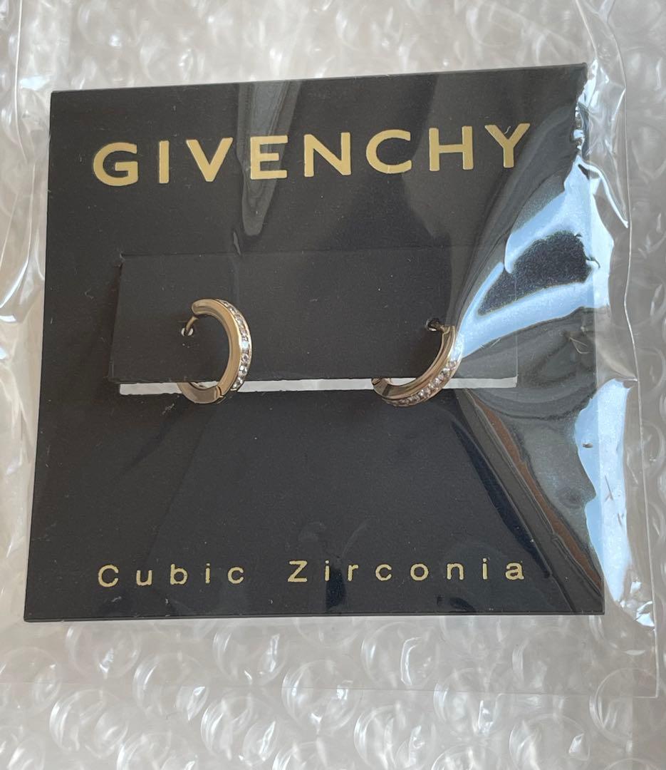 GIVENCHY フープピアス　ゴールド