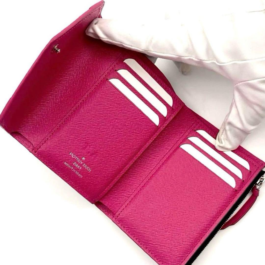 ✨極美品✨ルイヴィトン❣️エピ ヴィクトリーヌ フラワー ミニウォレット