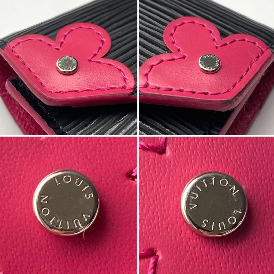 ✨極美品✨ルイヴィトン❣️エピ ヴィクトリーヌ フラワー ミニウォレット