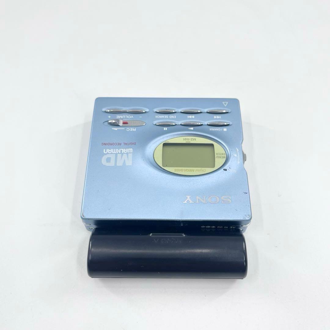 SONY MDウォークマン MZ-R91 再生OK 単三電池対応