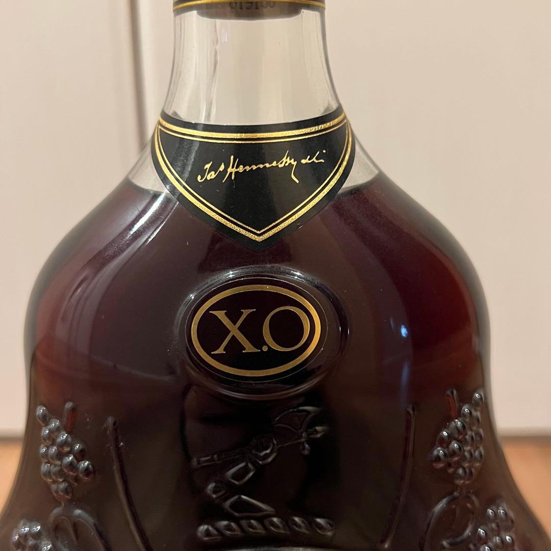ヘネシー X.O ブランデー 金キャップ クリアボトル 700ml