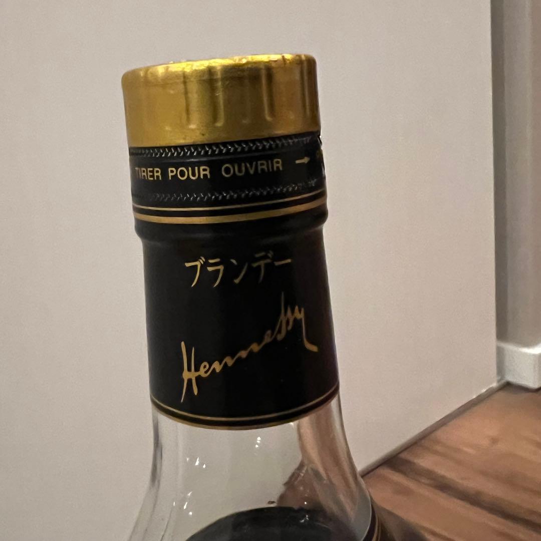 ヘネシー X.O ブランデー 金キャップ クリアボトル 700ml