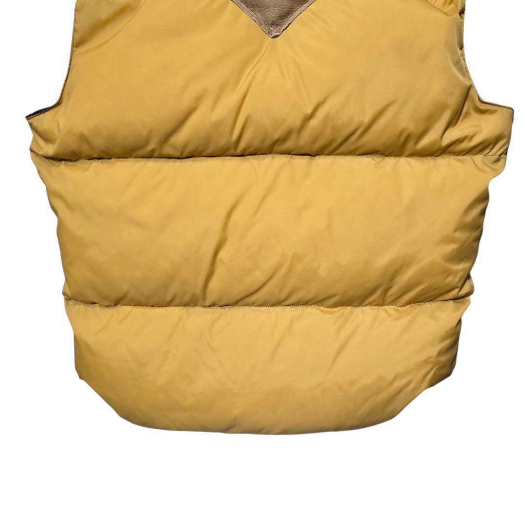 ロッキーマウンテンフェザーベッド ダウンベスト クリスティ マスタード 42